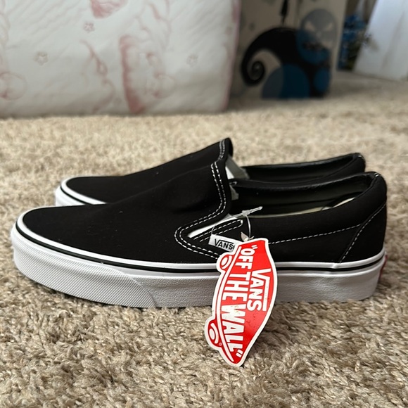 Vans Black Slip-On Shoes - Picture 4 of 9